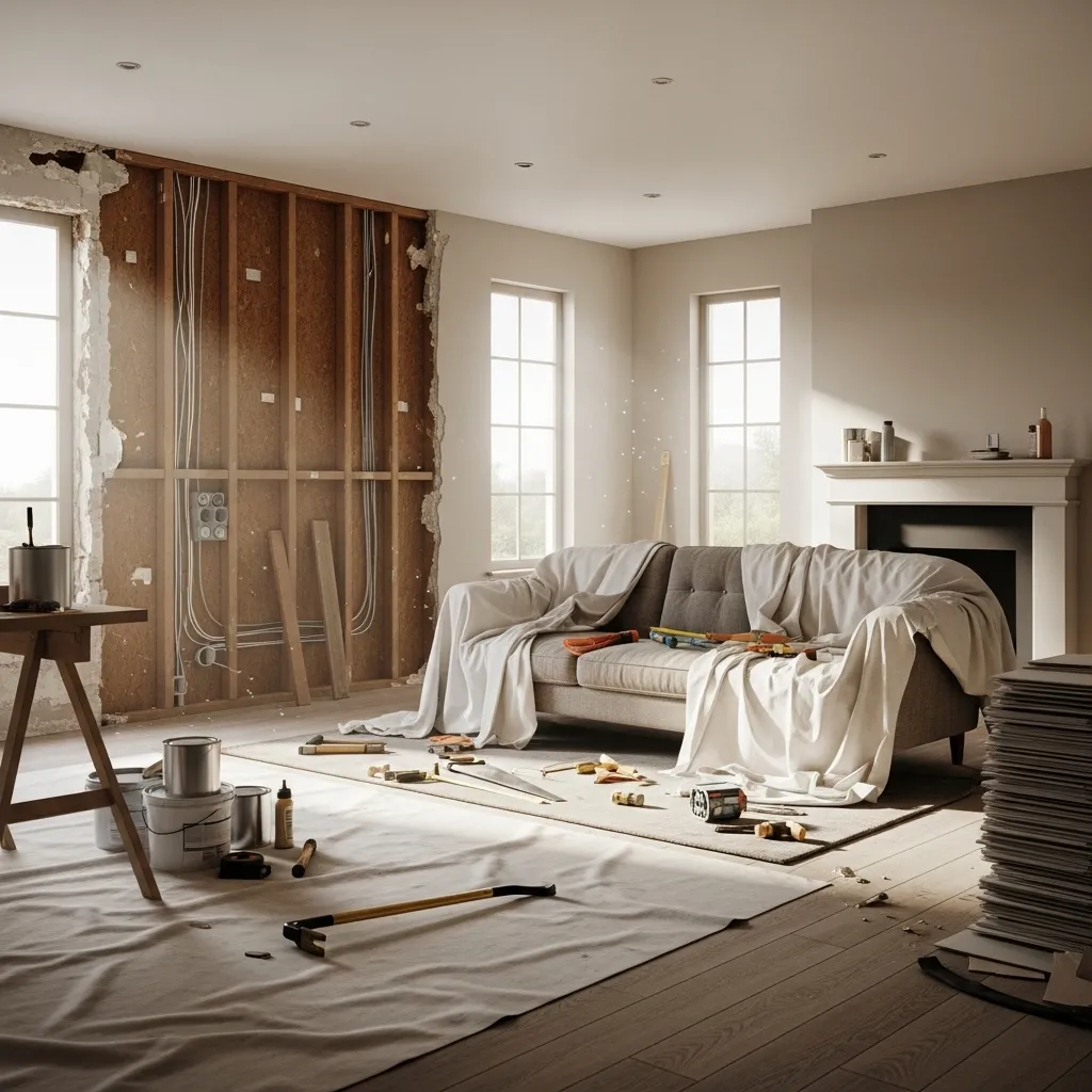 Harrison Living Room Harrison home renovation living room